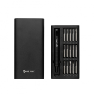 Logo trade promotional gift photo of: Gear X 31 in 1 precision screwdriver set