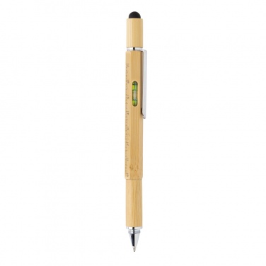 Logotrade promotional items photo of: Bamboo 5-in-1 toolpen