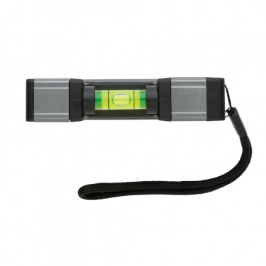 Logo trade promotional merchandise photo of: Pocket size level ruler with magnet