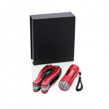 Logo trade promotional products image of: Multitool and torch set