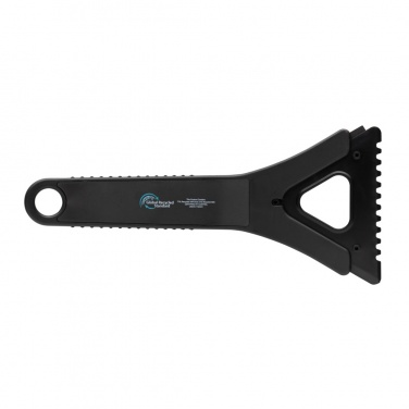 Logo trade promotional gifts picture of: Polard RCS certified recycled plastic 3-in-1 ice scraper