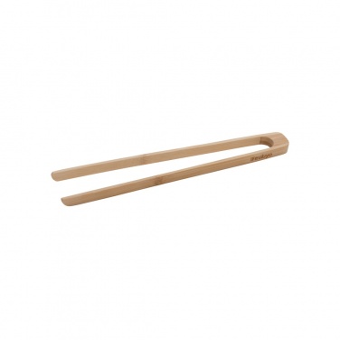 Logo trade promotional gifts picture of: Ukiyo bamboo serving tongs