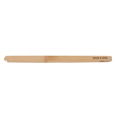 Logotrade promotional gifts photo of: Ukiyo bamboo serving tongs