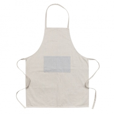 Logo trade promotional giveaways image of: Ukiyo Aware™ 280gr rcotton deluxe apron
