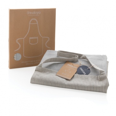 Logo trade promotional merchandise picture of: Ukiyo Aware™ 280gr rcotton deluxe apron