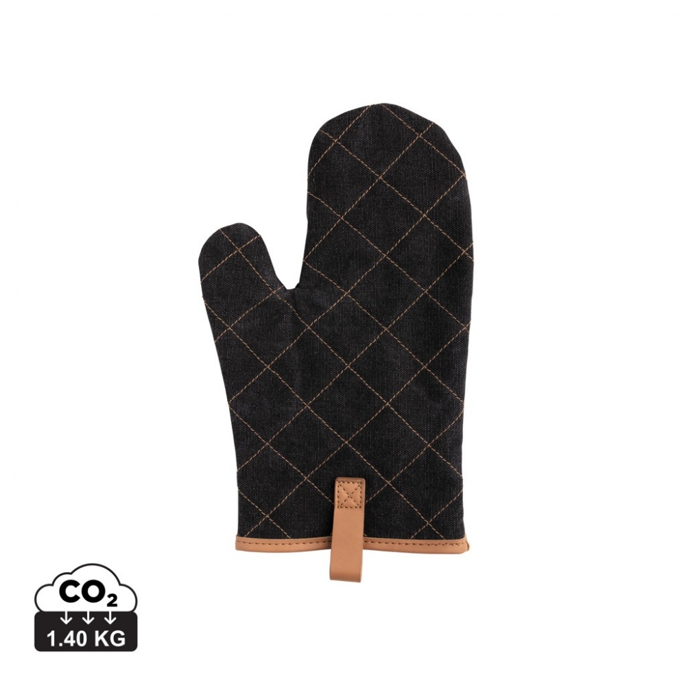 Logo trade corporate gifts picture of: Deluxe canvas oven mitt