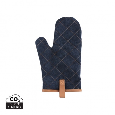 Logo trade promotional merchandise photo of: Deluxe canvas oven mitt