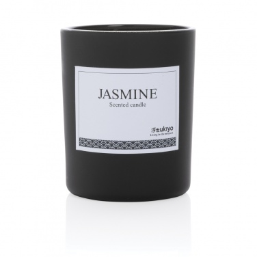 Logo trade business gifts image of: Ukiyo small scented candle in glass