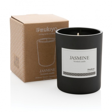Logo trade advertising product photo of: Ukiyo small scented candle in glass