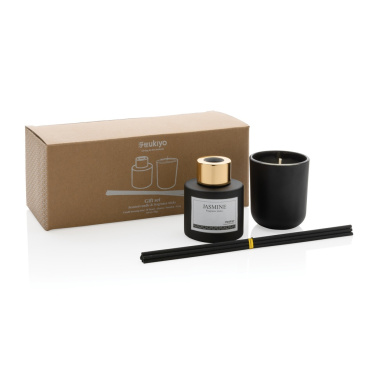 Logotrade promotional products photo of: Ukiyo candle and fragrance sticks gift set