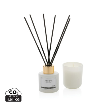 Logo trade advertising products picture of: Ukiyo candle and fragrance sticks gift set