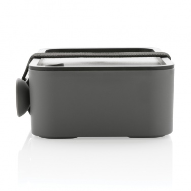 Logotrade corporate gift image of: GRS recycled PP lunch box with spork