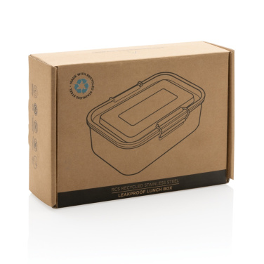 Logotrade promotional gift picture of: RCS Recycled stainless steel leakproof lunch box