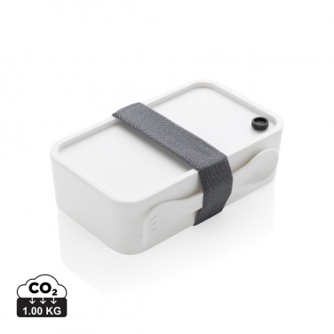 Logo trade business gifts image of: PP lunchbox with spork
