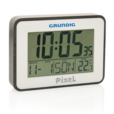 Logo trade advertising products picture of: Grundig weatherstation alarm and calendar