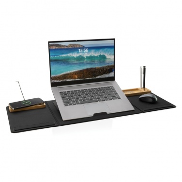 Logo trade promotional items picture of: Impact AWARE RPET Foldable desk organizer with laptop stand