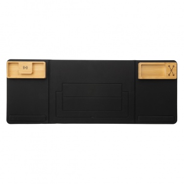 Logo trade promotional items image of: Impact AWARE RPET Foldable desk organizer with laptop stand