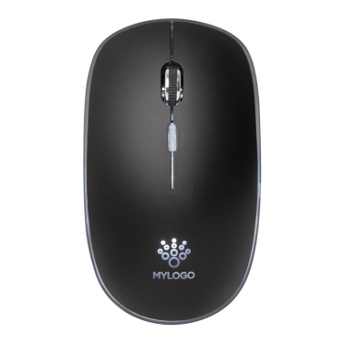 Logotrade promotional items photo of: Light up logo wireless mouse