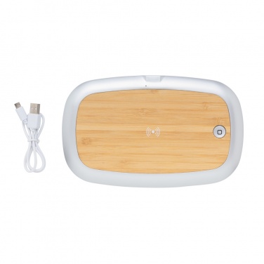 Logo trade promotional products picture of: Rena UV-C steriliser box with 5W wireless charger