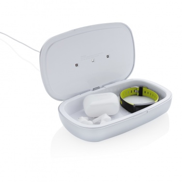 Logo trade promotional items picture of: Rena UV-C steriliser box with 5W wireless charger