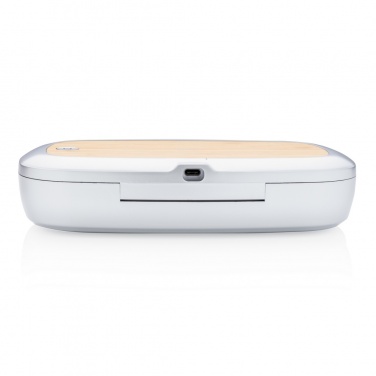 Logotrade promotional products photo of: Rena UV-C steriliser box with 5W wireless charger