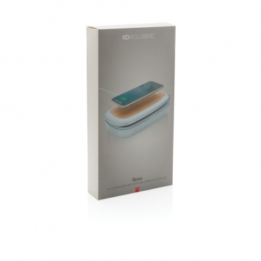 Logotrade promotional item picture of: Rena UV-C steriliser box with 5W wireless charger