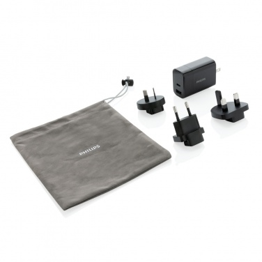 Logo trade promotional product photo of: Philips ultra fast PD travel charger