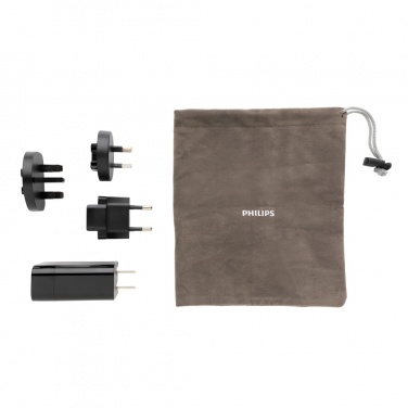 Logo trade promotional giveaways image of: Philips ultra fast PD travel charger