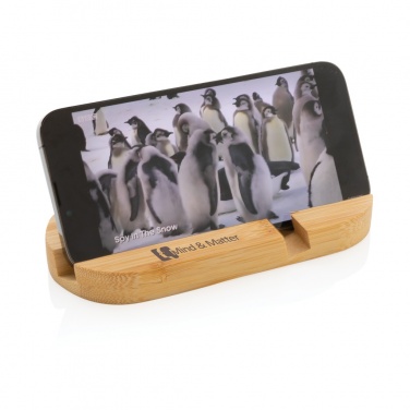 Logotrade promotional merchandise image of: Bamboo tablet and phone holder