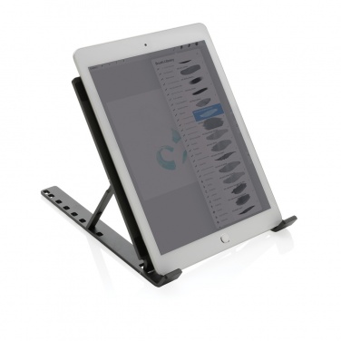 Logotrade promotional giveaways photo of: Terra RCS recycled aluminium universal laptop/tablet stand