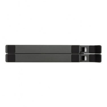 Logo trade corporate gifts image of: Terra RCS recycled aluminium universal laptop/tablet stand