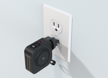 Logo trade promotional gift photo of: Urban Vitamin Saratoga 5 in 1 universal charger