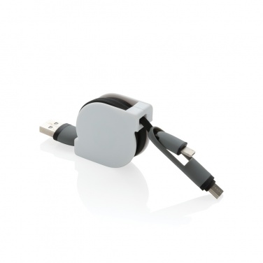 Logotrade promotional items photo of: 3-in-1 retractable cable