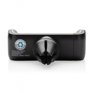Logo trade promotional gifts picture of: Acar RCS recycled plastic 360 degree car phone holder