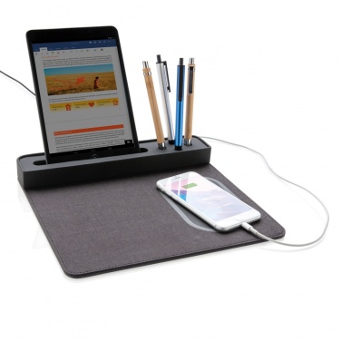 Logotrade promotional products photo of: Air mousepad with 5W wireless charging and USB