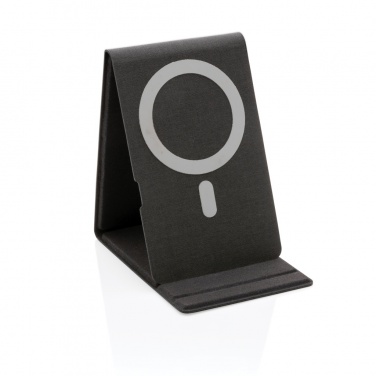Logotrade promotional product image of: Artic Magnetic 10W wireless charging phone stand