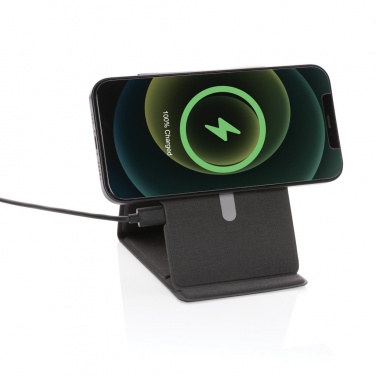 Logotrade corporate gifts photo of: Artic Magnetic 10W wireless charging phone stand