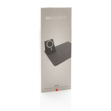 Logo trade promotional product photo of: Artic Magnetic 10W wireless charging phonestand