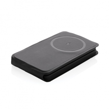 Logo trade corporate gift photo of: Swiss Peak RCS rPU 15W  3-in-1 magnetic wireless charger