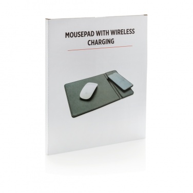 Logotrade promotional merchandise picture of: Mousepad with 5W wireless charging