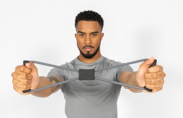 Logo trade promotional merchandise image of: Fitness 8 shape exercise band in pouch