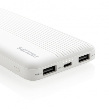 Logotrade promotional giveaway image of: Philips 10.000 mAh slim powerbank
