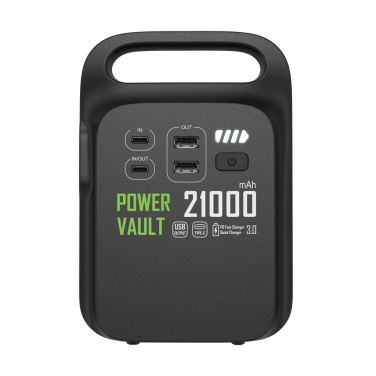 Logo trade corporate gift photo of: Power Vault RCS rplastic 21000 mAh portable power station