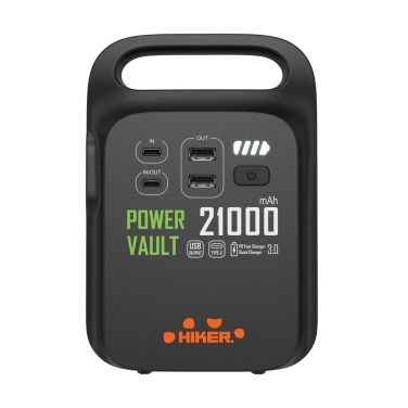 Logo trade business gifts image of: Power Vault RCS rplastic 21000 mAh portable power station