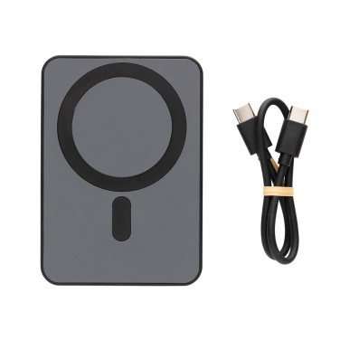 Logotrade corporate gifts photo of: Magnetix RCS recycled plastic 5000 mah magnetic powerbank
