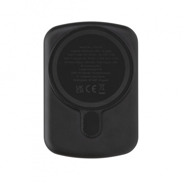 Logotrade advertising product image of: MagBoost RCS recycled plastic 5000 mah magnetic powerbank