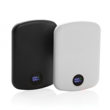 Logo trade business gifts image of: MagBoost RCS recycled plastic 5000 mah magnetic powerbank