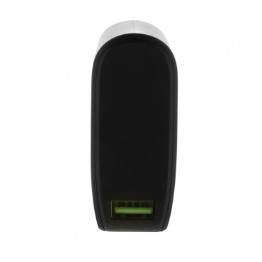 Logo trade promotional merchandise photo of: FlashCharge RCS rplastic 10000 mah fast charge powerbank