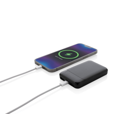 Logo trade promotional merchandise photo of: RCS recycled plastic 5.000 mAh powerbank