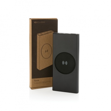 Logotrade advertising product picture of: Terra RCS recycled 18W aluminium 10000 powerbank 10W
